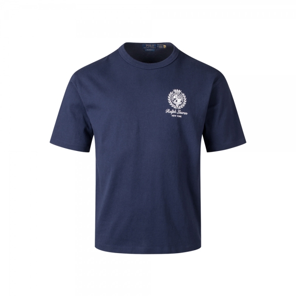 26SS 그래픽 로고 티셔츠 네이비 710A13265 003