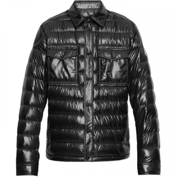 ◆당일◆25FW 샹블리 CHAMBLY 로고 패치 패딩자켓 블랙 1G000 03 59885 999