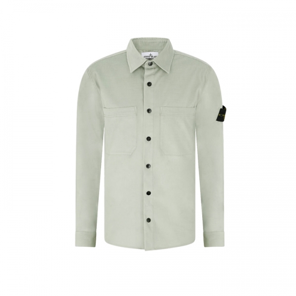 ◆당일◆26SS 와펜 패치 마이크로 코듀로이 오버 셔츠자켓 카키 L1S15 1200040 S0144 V0055