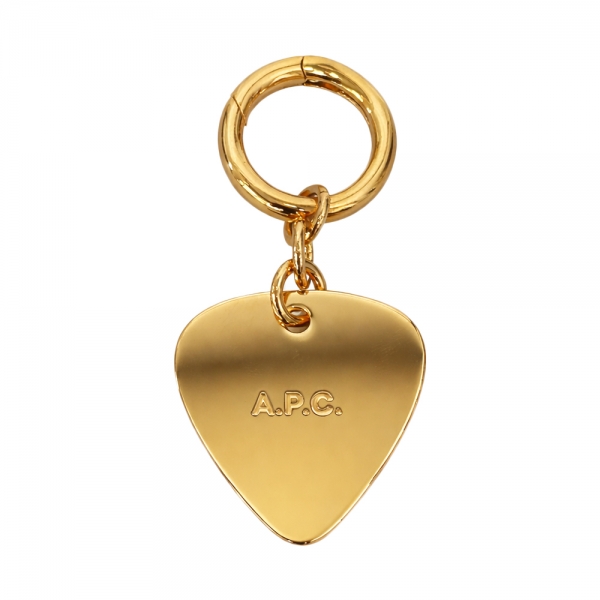 26SS 로고 하트 키링 골드 MEAEC F66087 RAA