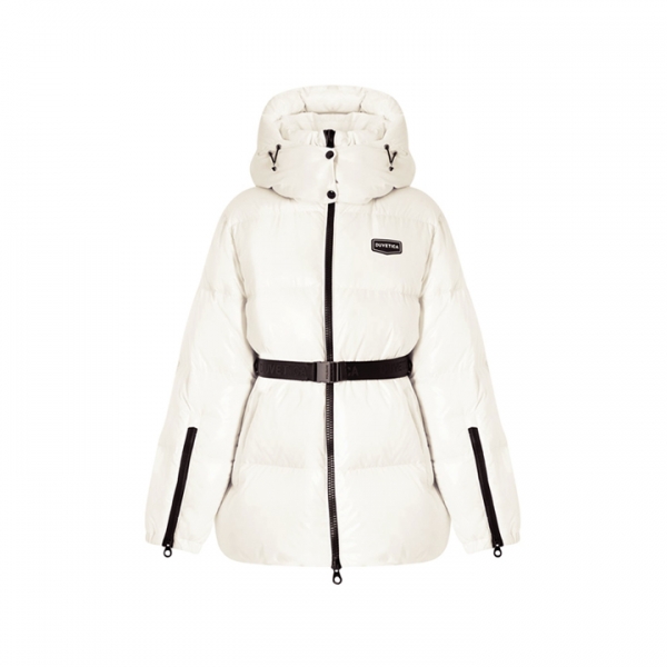 ◆당일◆25FW ALLORO 로고 패딩자켓 화이트 VDDJ96036K0001 WHS