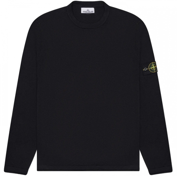 ◆당일◆25SS 와펜 패치 니트 블랙 K1S15 5100052 S00B0 V0029