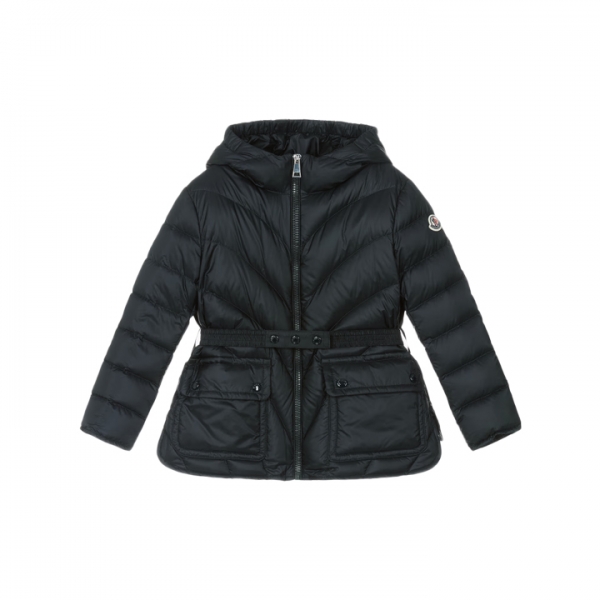 ◆키즈◆여성 아르젠노 ARGENNO 로고 패치 벨티드 패딩자켓 네이비 1A000 30 597YF 778