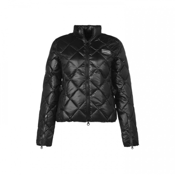 ◆당일◆25FW 소라 SORA 로고 퀄팅 패딩 자켓 블랙 VDDJ95435K0001 BKS