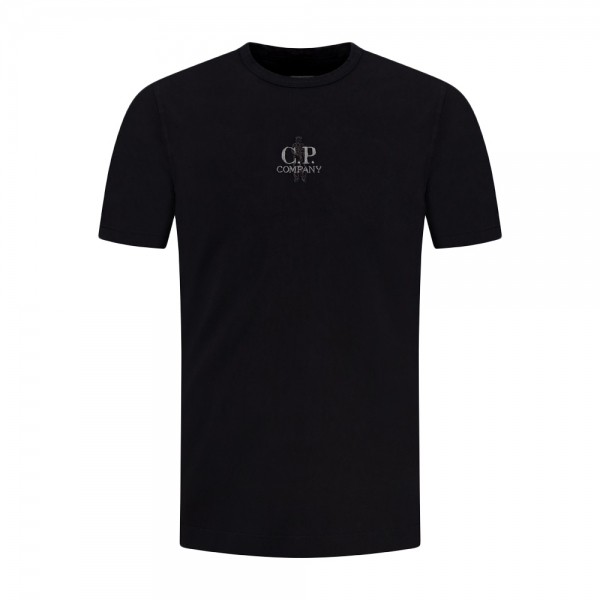 26SS 세일러 로고 엠보 프린팅 티셔츠 블랙 20CMTS215A 006057O 999