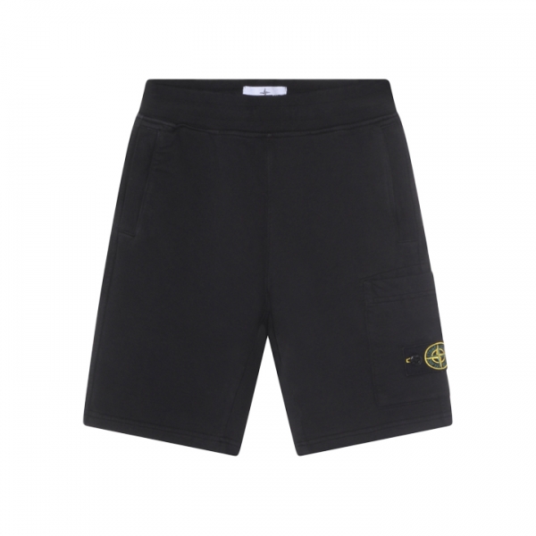 ◆키즈◆키즈 와펜 패치 코튼 하프 팬츠 블랙 L1S16 6200006 S0040 V0029