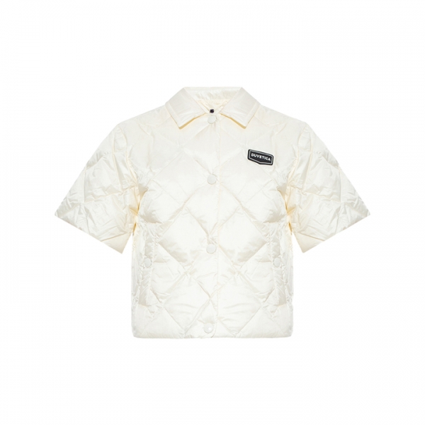 ◆당일◆25FW 볼리마 BOLIMA H 숏 슬리브 패딩자켓 아이보리 VDDH00131K0001 IVS