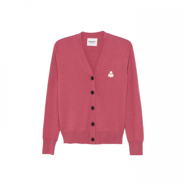 ◆당일◆26SS 카리나 KARINA 로고 가디건 앤틱핑크 CA0104FA C1L17E 40AK