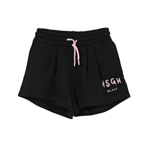 ◆키즈◆키즈 플리스 숏팬츠 블랙/핑크 S6MSJGSH066 11088