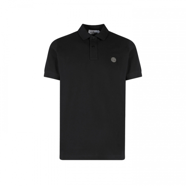 ◆당일◆26SS 로고 패치 슬림핏 폴로 티셔츠 블랙 L1S15 2200008 S0017 V0029