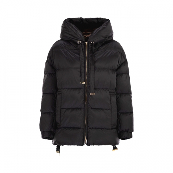 ◆당일◆25FW 펠리체 FELICE 후드 패딩자켓 블랙 2529486155 004
