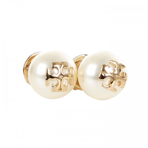 ◆당일◆26SS 키라 진주 펄 스터드 이어링 아이보리/골드 18151 110