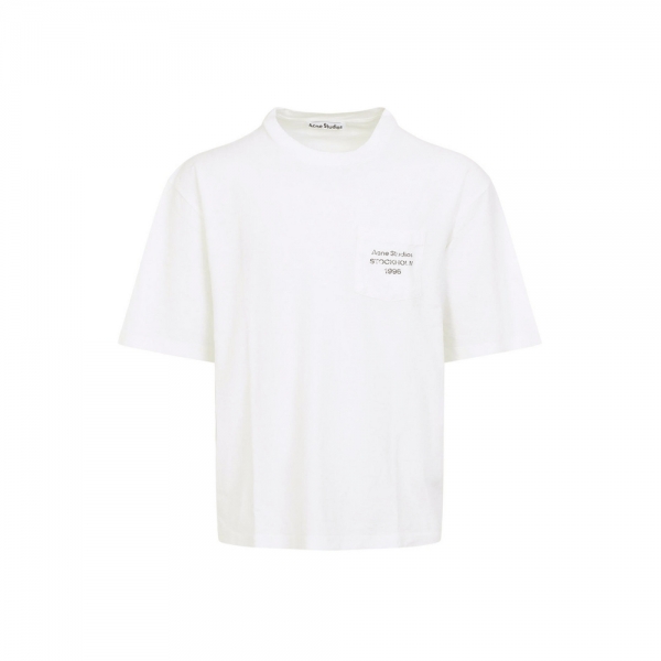 26SS 로고 프린트 포켓 티셔츠 오프화이트 CL0448 AEG