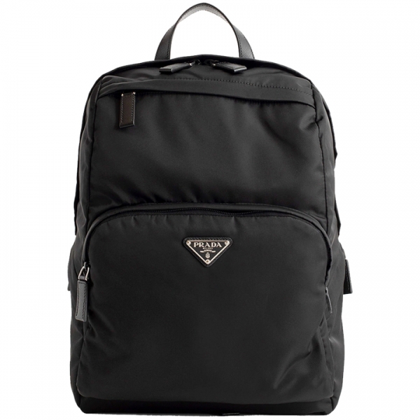 ◆당일◆25FW ZAINO 삼각로고 테수토 백팩 블랙 2VZ104 2DMG F0002