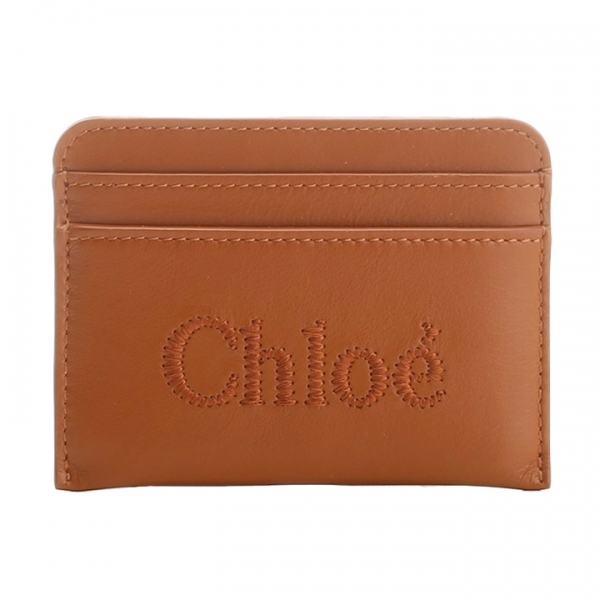 ◆당일◆24FW 로고 자수 카드지갑 카라멜 CHC23SP868I10 247