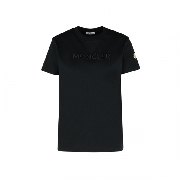 ◆당일◆26SS 로고 패치 티셔츠 블랙 8C000 21 89AUO 999