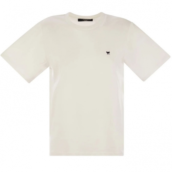 ◆당일◆25SS SATRAPO 로고 티셔츠 화이트 2515971031 001