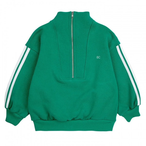 ◆키즈◆24FW 키즈 로고 반집업 맨투맨 그린 B224AC056 311