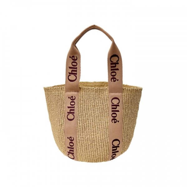 ◆당일◆26SS 로고 스트랩 우디 라지 바스켓백 탄로즈 CHC23AS380L18 6L6