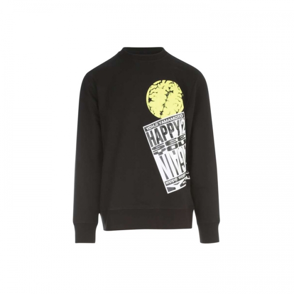 ◆15주년◆M CH1 브레인 프린팅 맨투맨 블랙 HF7068