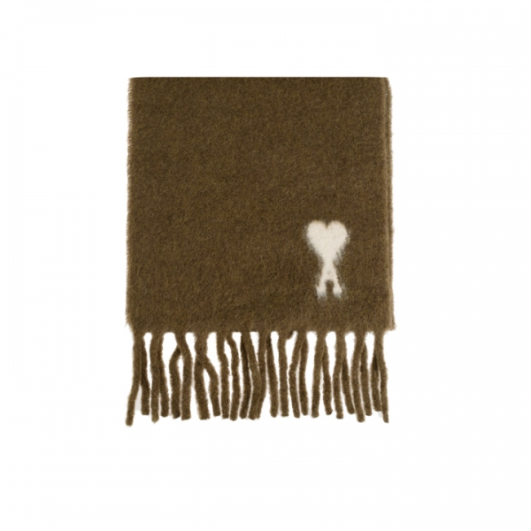 ◆당일◆25FW 하트 로고 알파카 머플러 누아제트 USF673 AW0004 216