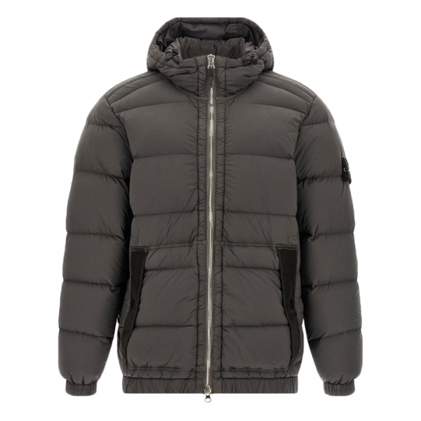 ◆당일◆25FW 와펜 심리스 터널 나일론 후드 패딩자켓 다크그레이 K2S15 4100040 S0028 V0062
