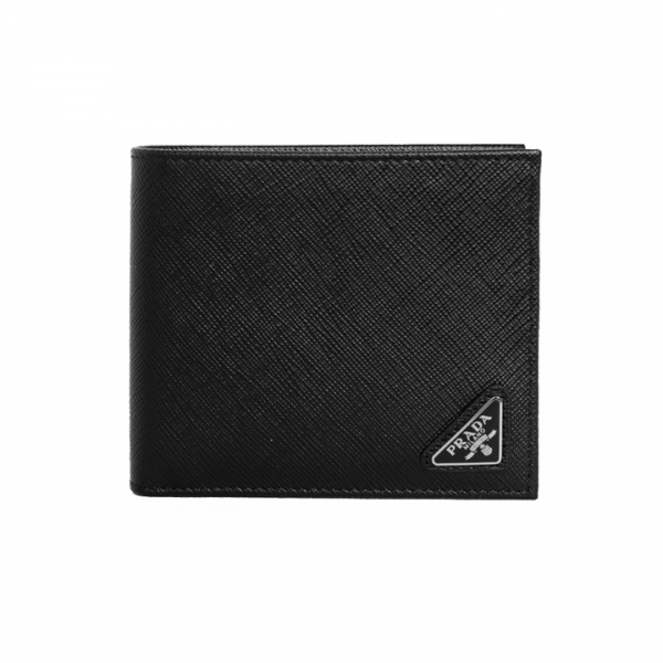 ◆당일◆26SS 사피아노 삼각로고 반지갑 블랙 2MO513 QHH F0002