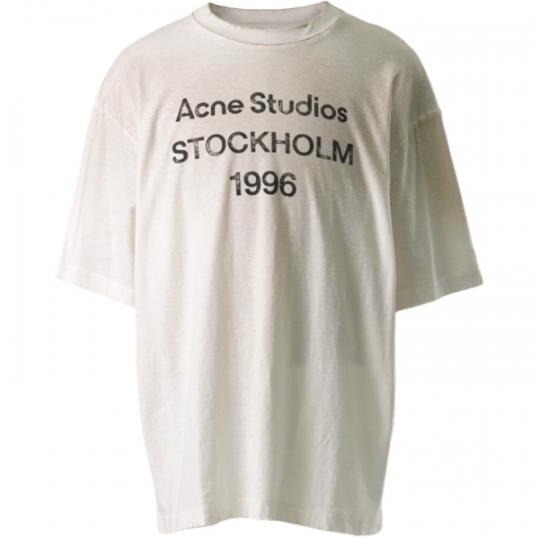 ◆당일◆25FW 로고 프린트 티셔츠 더스티화이트 CL0196 DC6