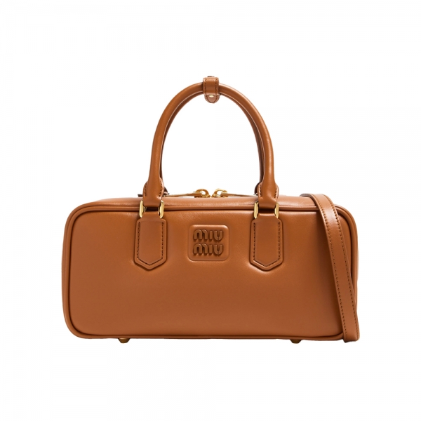 26SS 로고 아르카디 라지 크로스&토트백 코냑 5BB148 ACR3 F0046
