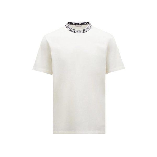 ◆당일◆26SS 로고 트리밍 티셔츠 화이트 8C000 31 8390T 032