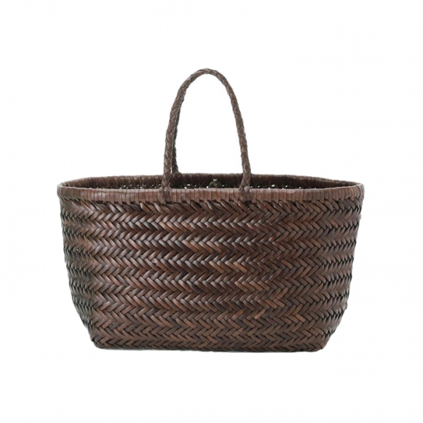 ◆당일◆25FW 밤부 트리플 점프 스몰 토트백 다크브라운 8811 DK BROWN