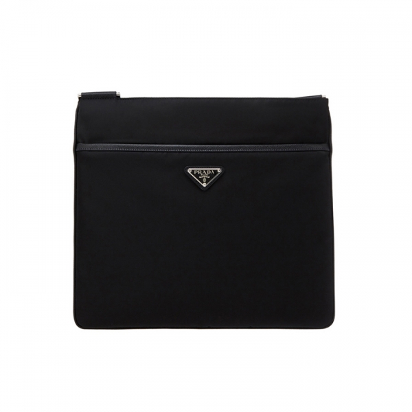 ◆당일◆26SS 삼각로고 나일론 크로스백 블랙 2VH118 2DMH F0002