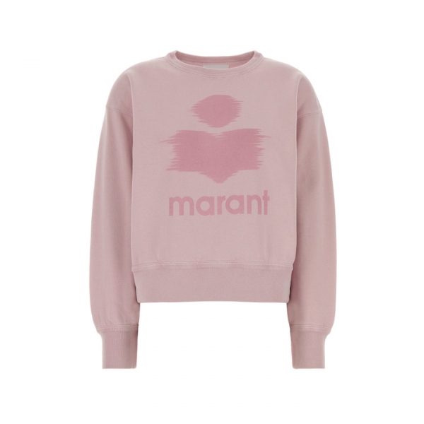 ◆당일◆26SS 모빌리 MOBYLI 기모 맨투맨 라이트핑크 SW0011FA C1M04E 40LK