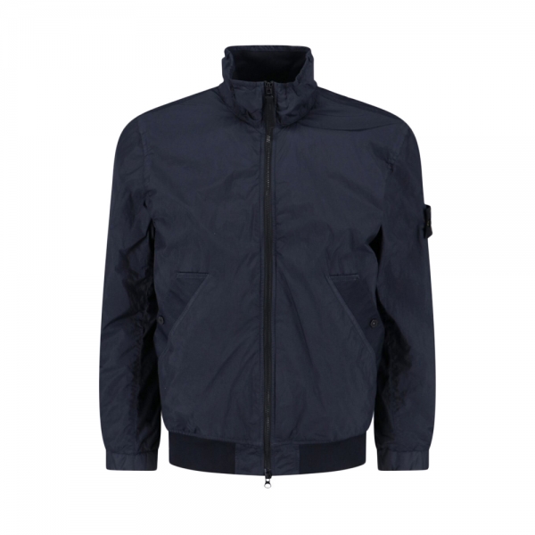 26SS 와펜 패치 가먼트다이드 클링클랩스 윈드자켓 네이비 L1S15 4100111 S0A23 V0020