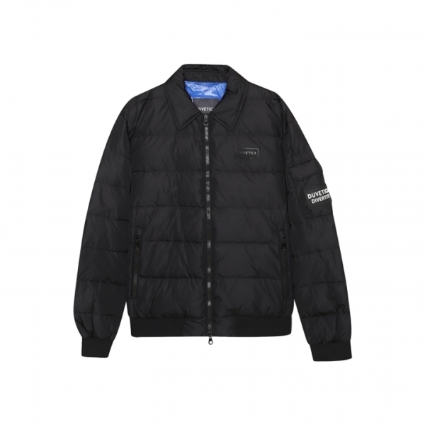 ◆당일◆25FW 보께또 BOCCHETTO 로고 패딩자켓 블랙 VUDJ06925K0001 BKS