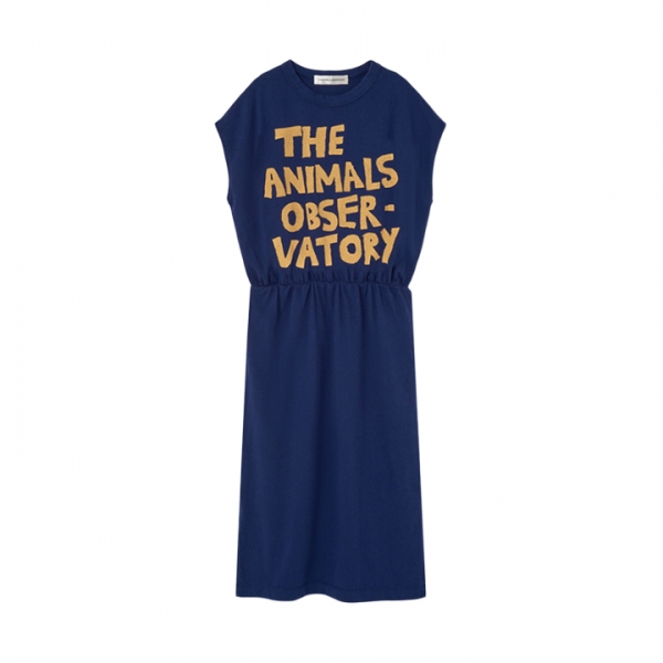 ◆키즈◆키즈 오르카 미디 드레스 딥블루 S26028 234BL