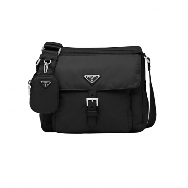 ◆당일◆26SS 삼각로고 벨라 크로스백 블랙 1BD994 RV44 F0002