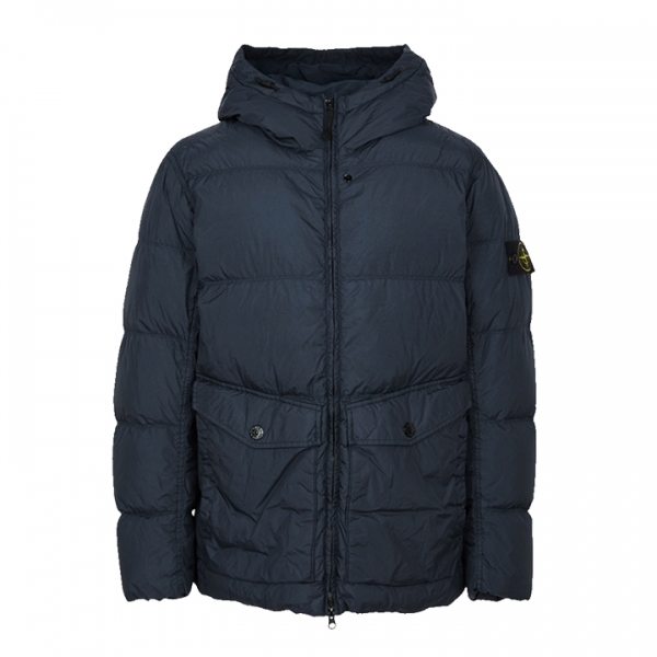 ◆당일◆25FW 가먼트다이 크링클 랩스 후드 패딩자켓 네이비 K2S15 4100011 S0A23 V0020
