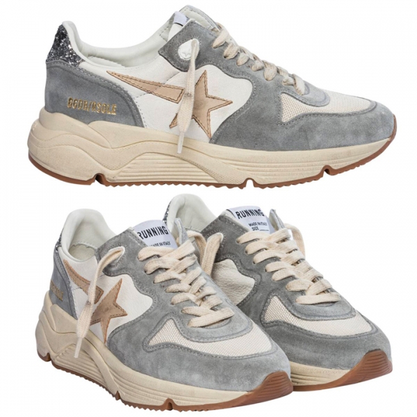 ◆당일◆23SS 여성 러닝솔 글리터탭 스니커즈 멀티 GWF00126 F004174 60405