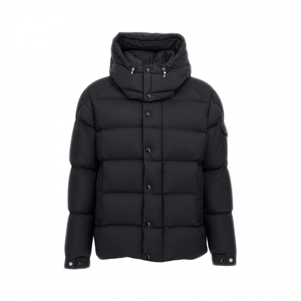 ◆당일◆25FW 마야 MAYA 70 로고 패치 패딩자켓 블랙 1A002 05 53333 999