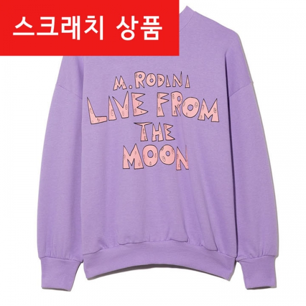 ◆스크래치◆키즈 로고 프린팅 맨투맨 퍼플 2212013 445