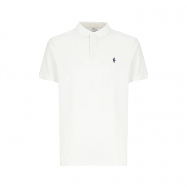 ◆당일◆26SS 포니 자수 커스텀 슬림핏 카라 티셔츠 화이트 710941439 002