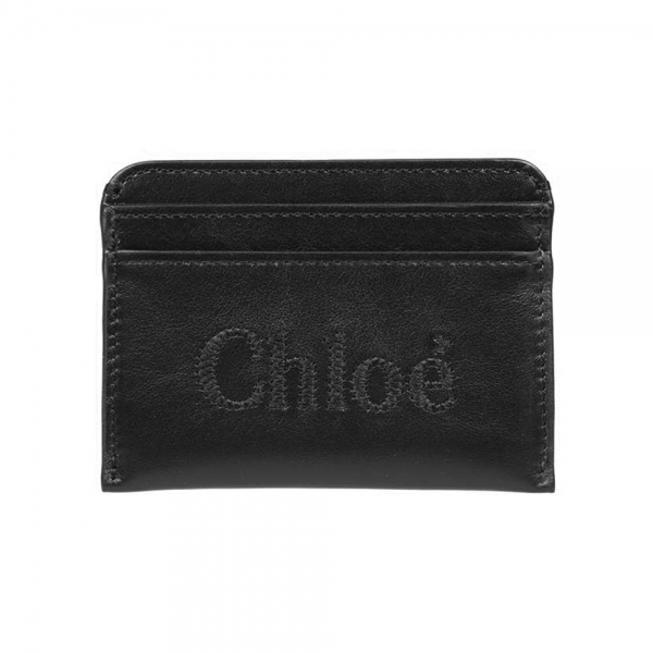 ◆당일◆25FW 로고 자수 카드지갑 블랙 CHC23SP868I10 001