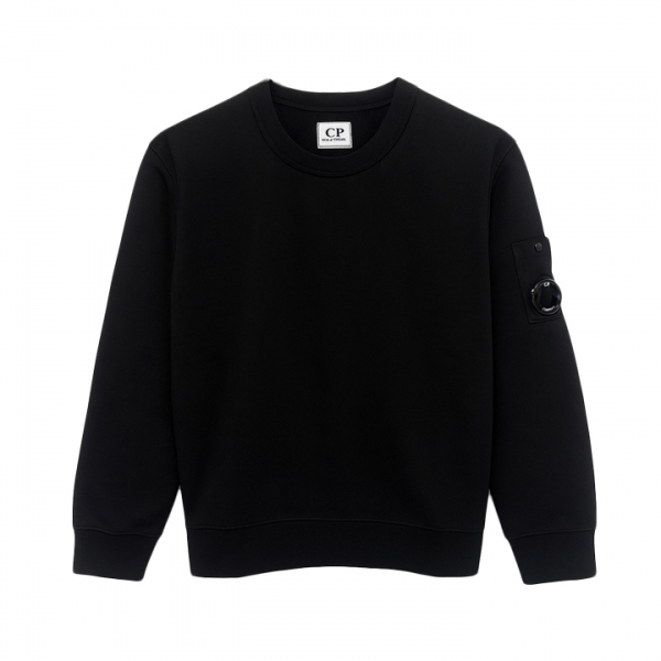 ◆키즈◆여성 렌즈 포켓 맨투맨 블랙 19CKSS043C 00LCC02 999