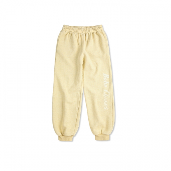 ◆키즈◆키즈 로고 트레이닝 팬츠 옐로우 B126AC085 721