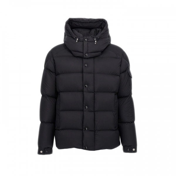 ◆당일◆25FW 마야 MAYA 70 로고 패치 패딩자켓 블랙 1A001 02 54A81 999