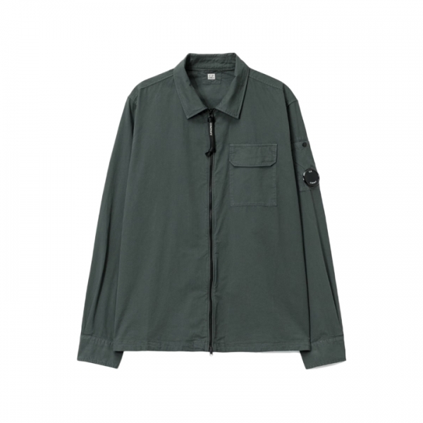 ◆당일◆26SS 렌즈 와펜 개버딘 집업 오버셔츠 자켓 건메탈 20CMOS705A 110143G 921