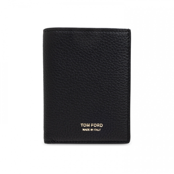 ◆당일◆26SS 금장 TF 로고 더블 카드지갑 블랙 Y0279 LCL158G NAA