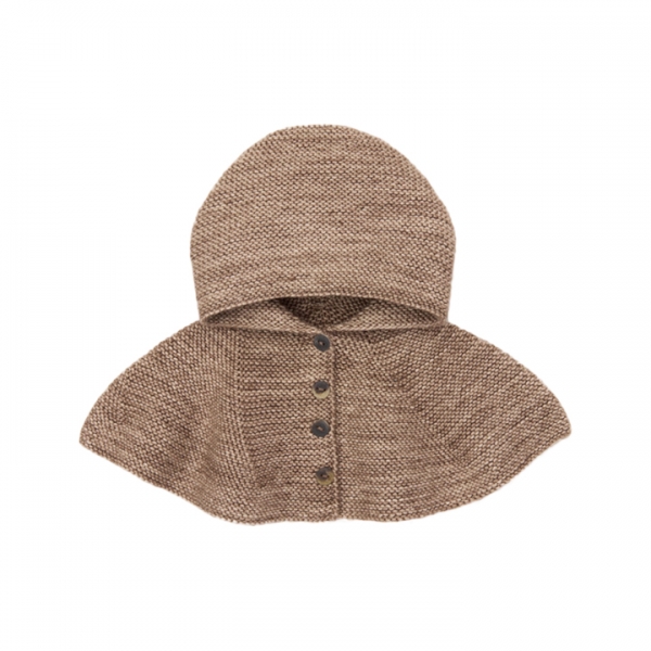 ◆키즈◆키즈 버튼 케이트 케이플릿 카키브라운 K1190W25 255