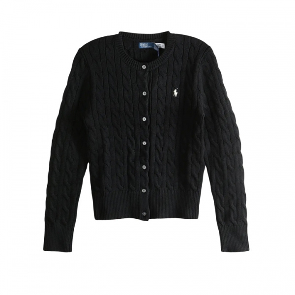 ◆당일◆26SS 포니 자수 클래식 가디건 블랙 211971868 016